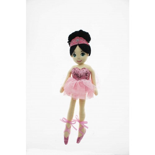 45CM ANGEL PINK BALLERINA