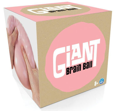 5" GIANT STRESS BALL - BRAIN