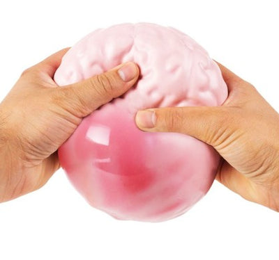 5" GIANT STRESS BALL - BRAIN