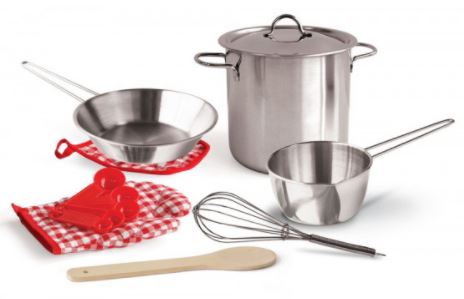 COOKWARE IN NET BAG 13PC