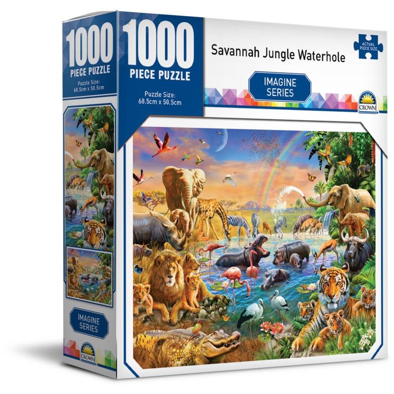 CROWN IMAGE SERIES ASSORTMENT 1000PC PUZZLE