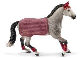 SCHLEICH FRISIAN STALLION RIDING TOURNAMENT