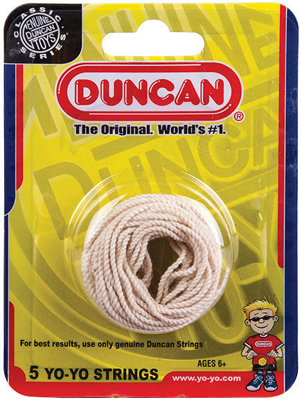 DUNCAN YO YO STRINGS 5PK - Toyworld Frankston