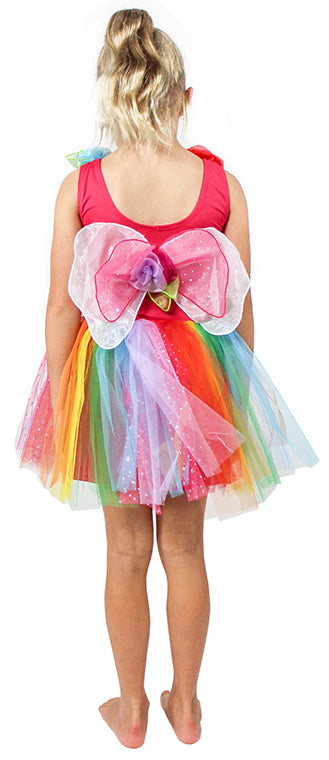 ENCHANTING FAIRY DRESS RAINBOW - MEDIUM