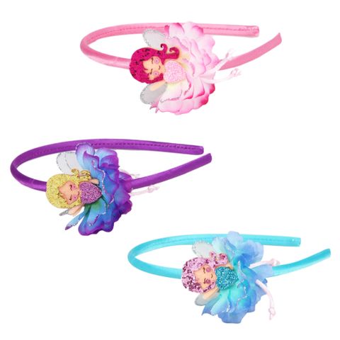 GLITTER FLOWER FAIRY HEADBAND