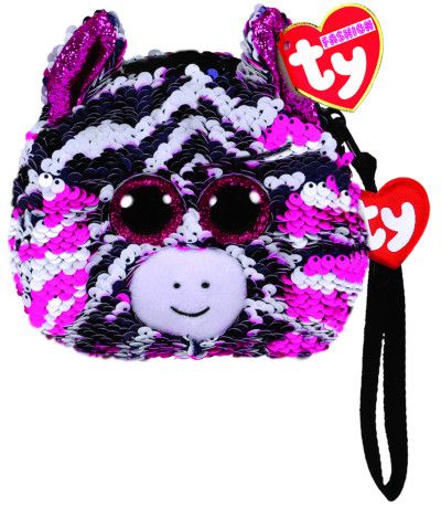 TY GEAR - ZOEY PINK ZEBRA PURSE | Toyworld Frankston | Toyworld Frankston