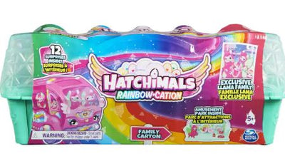 HATCHIMALS FAMILY ADVENTURE EGG CARTON