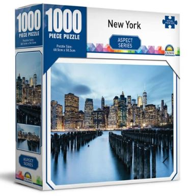 CROWN ASPECT SERIES ASSORTMENT 1000PC PUZZLE