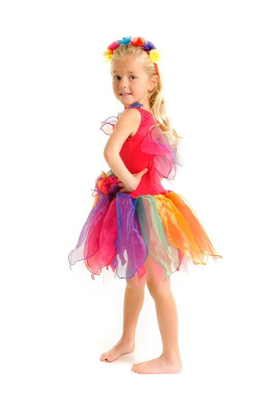 PIXIE FAIRY DRESS RAINBOW SMALL