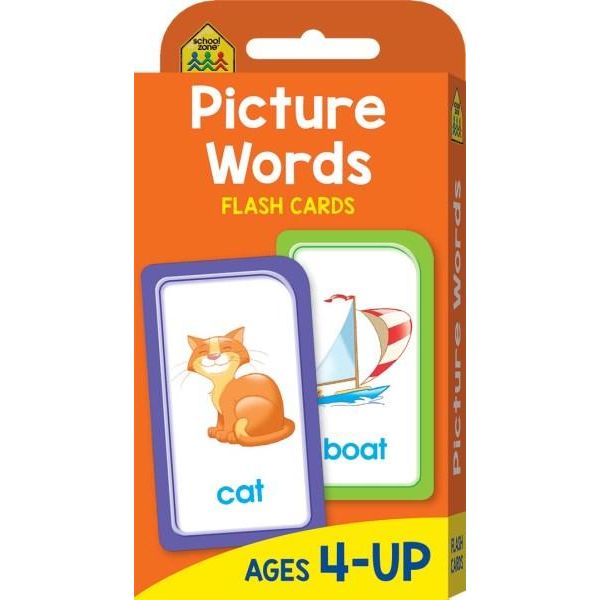 PICTURE WORDS FLASH CARDS