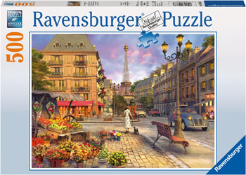 RBURG - A WALK THROUGH PARIS 500PC PUZZLE