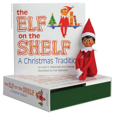 ELF ON THE SHELF BOY - DARK SKIN