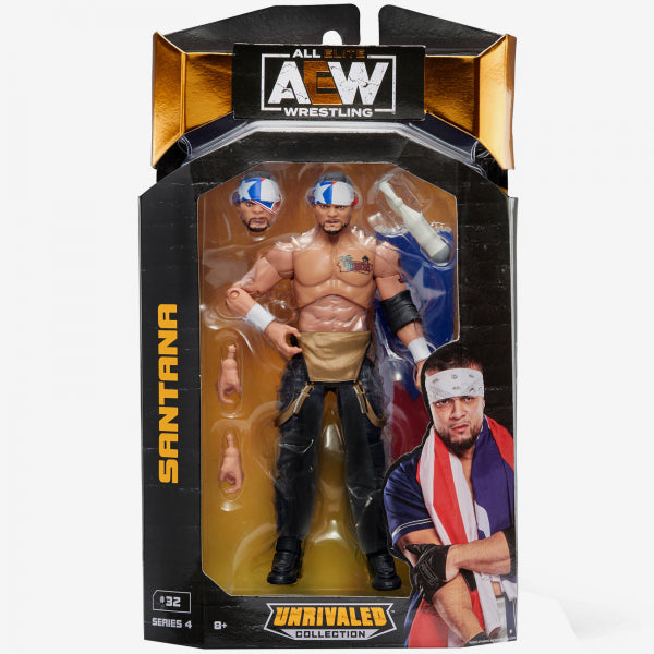 AEW UNRIVALED FIGURE PACK - SANTANA