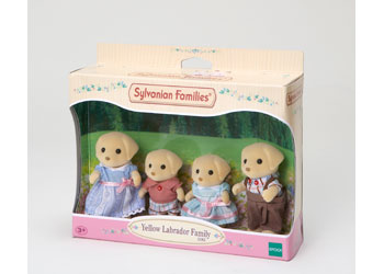 SYLVANIAN FAMILIES - YELLOW LABRADOR FAMILY