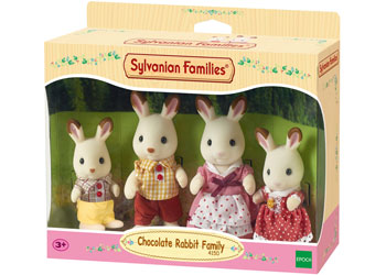 SF - CHOCOLATE RABBIT FAMILY - Toyworld Frankston