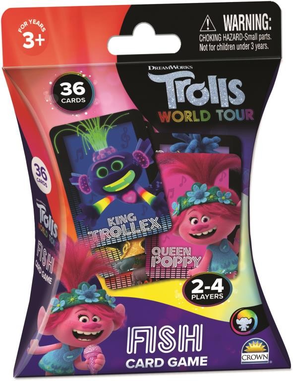 TROLLS 2 FISH CARD GAME