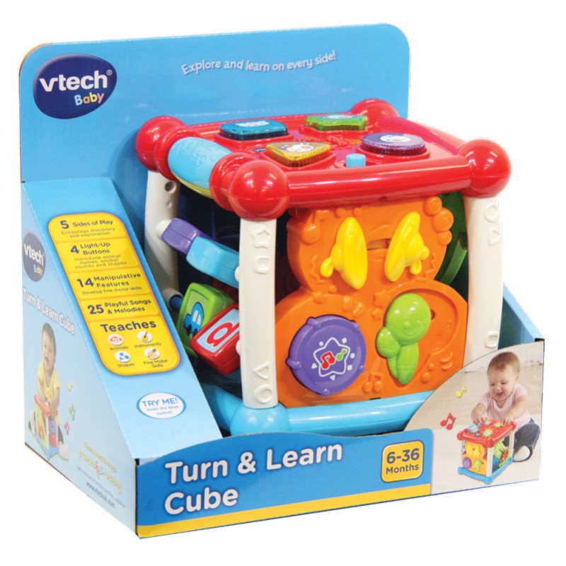 VTECH TURN & LEARN CUBE